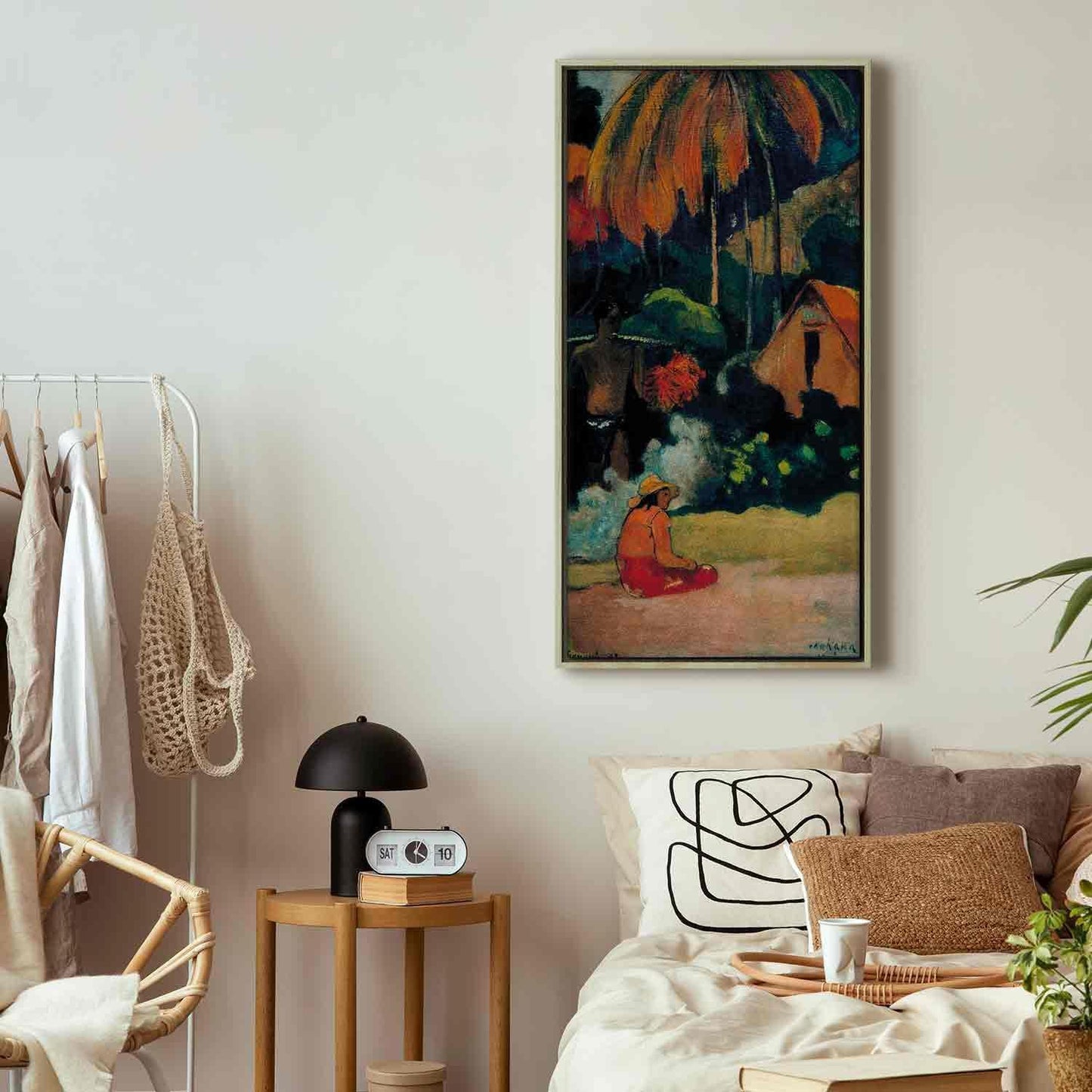 Leinwandbild - Mahana maa II (Paul Gauguin) Artgeist