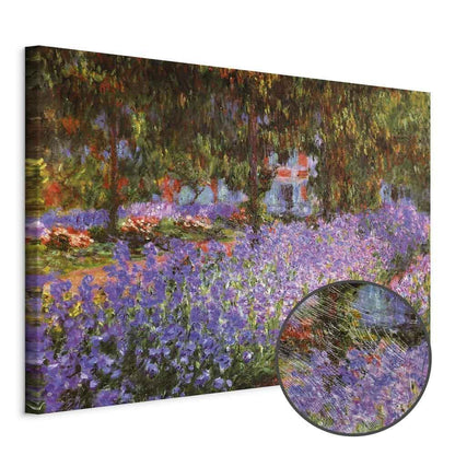 Leinwandbild - Claude Monet – The Artist’s Garden at Giverny