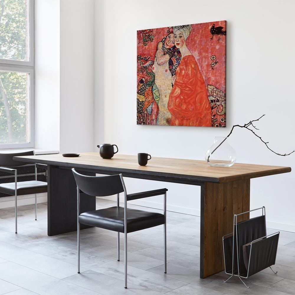 Leinwandbild - Gustav Klimt – The Women Friends
