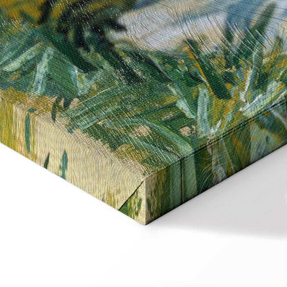 Leinwandbild - Vincent Van Gogh – The Garden of Dr Gachet in Auvers