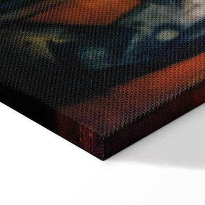 Leinwandbild - Franz Marc – The tower of blue horses