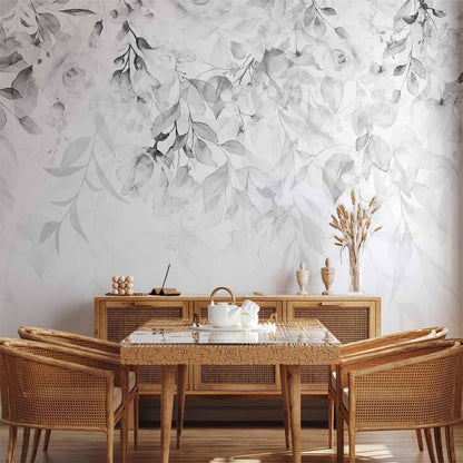 Fototapete - Waterfall of Roses - Third Variant