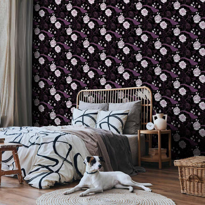 Tapete - Peonies and pheasants