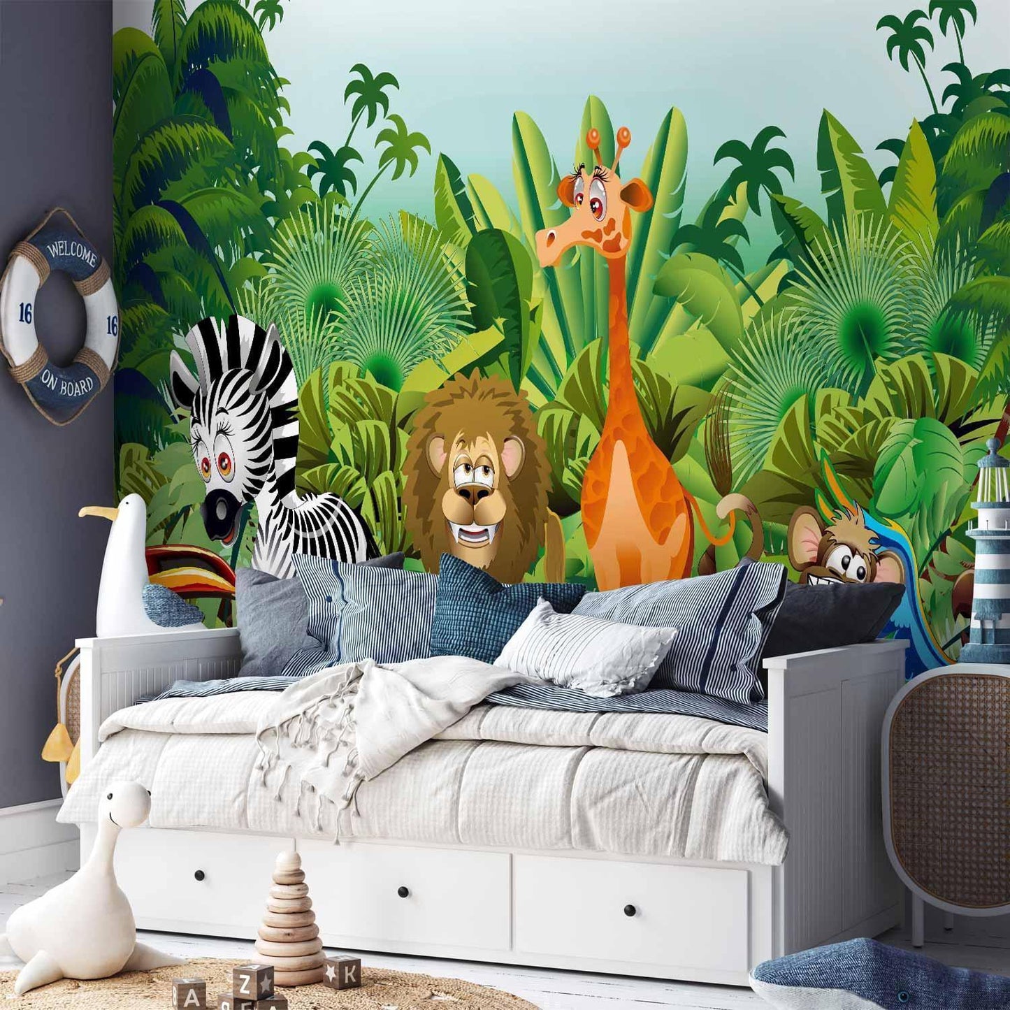 Fototapete - Jungle Animals