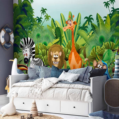 Fototapete - Jungle Animals