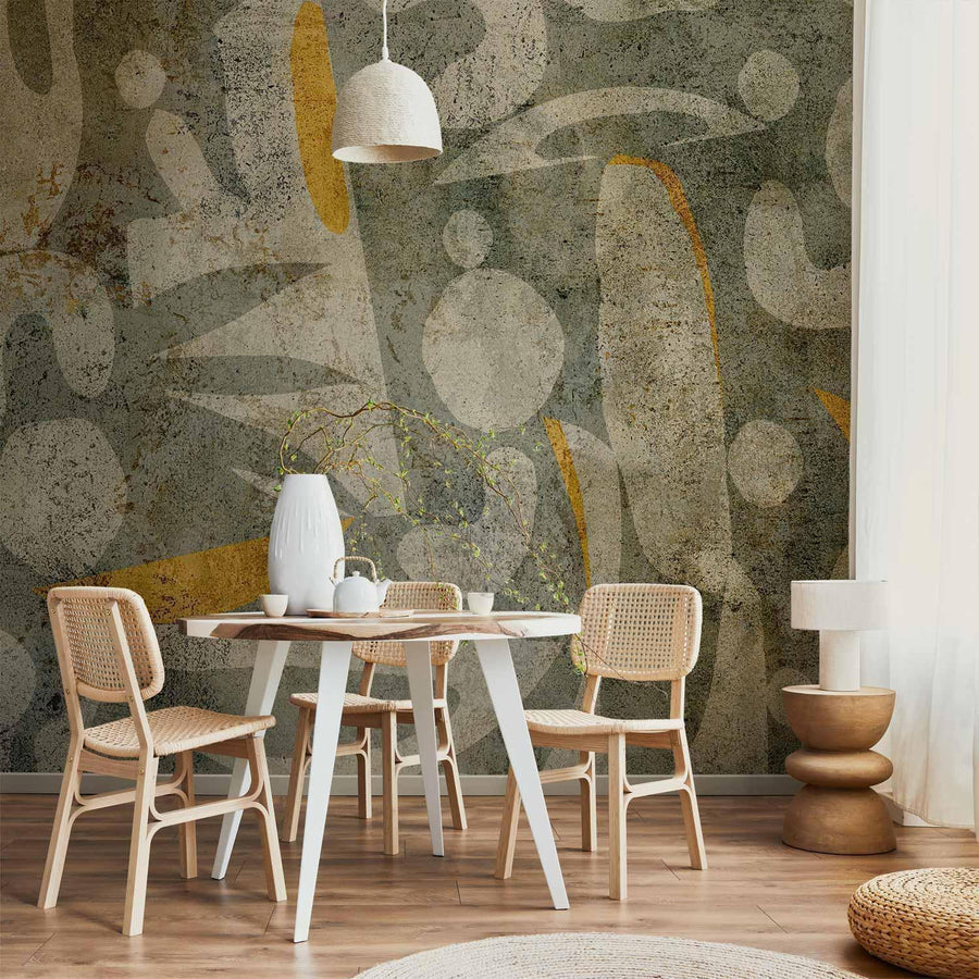 Fototapete Avantgarde Design – Geometrische Formen im modernen Stil