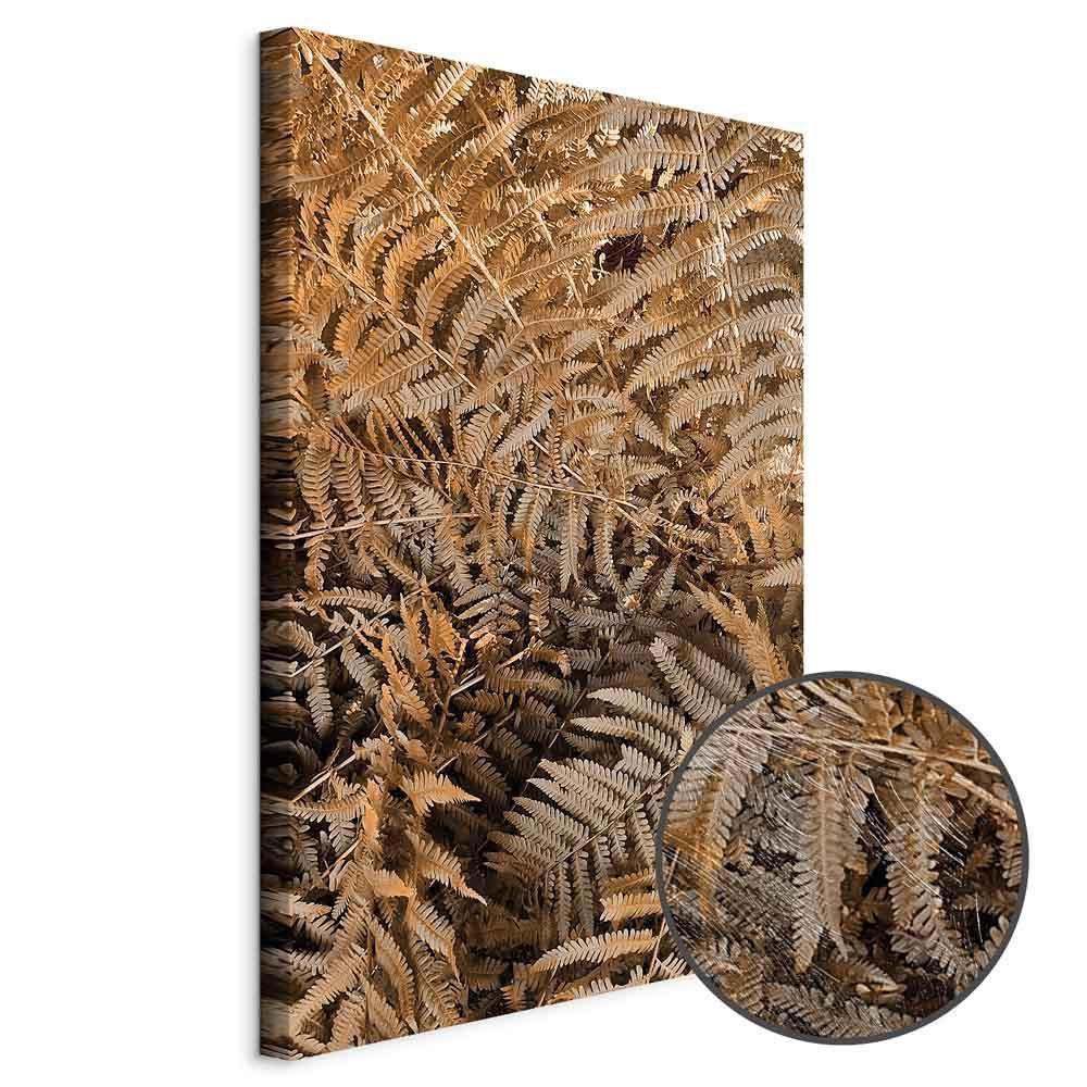 Leinwandbild - Mysterious Fern (1 Part) Vertical