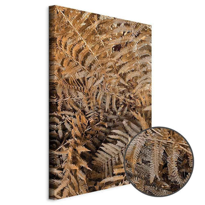 Leinwandbild - Mysterious Fern (1 Part) Vertical