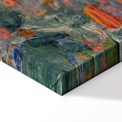 Leinwandbild - Piet Mondrian – House in Sunlight