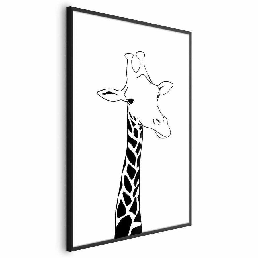 Poster - Checkered Neck Artgeist