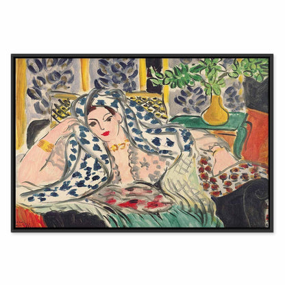 Leinwandbild - Henri Matisse – Odalisque at Fautenuil