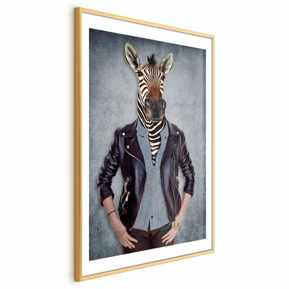 Poster - Zebra Eva Artgeist