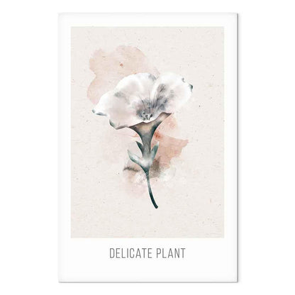 Leinwandbild - Delicate Plant (1 Part) Vertical