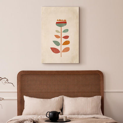 Leinwandbild - Queen of Flowers (1 Part) Vertical