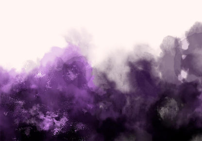 Fototapete - Watercolour Variation - Violet Artgeist