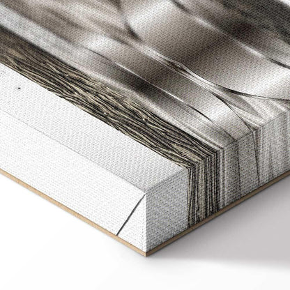 Leinwandbild - Metal World Map II