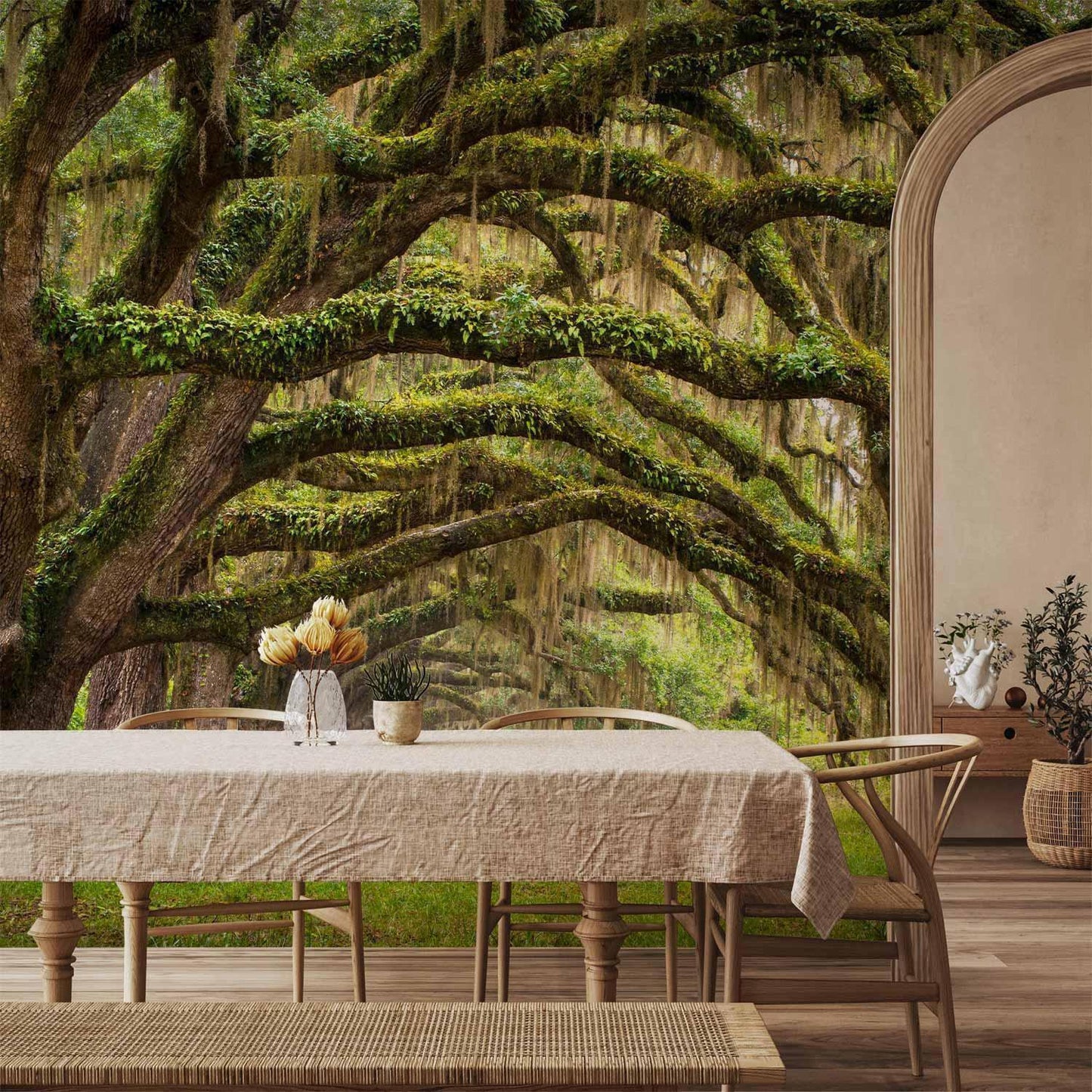 Fototapete - Tree embrace