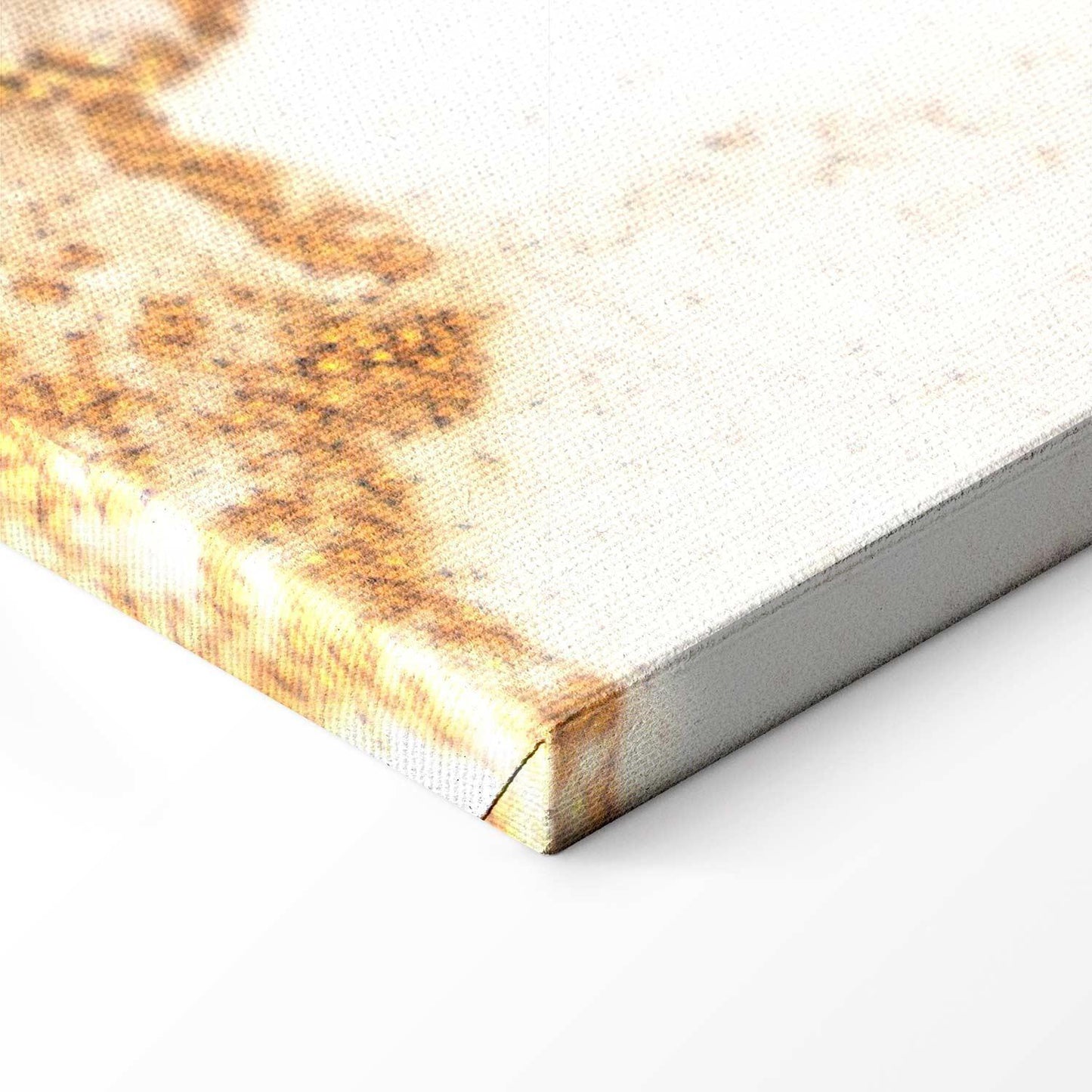 Leinwandbild - Marble and navy blue – abstract textured pattern inspired by the starry sky