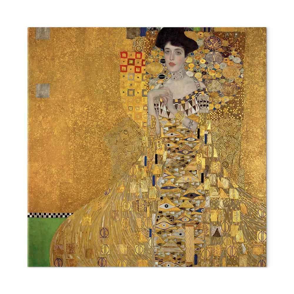 Leinwandbild - Gustav Klimt – Portrait of Adele Bloch-Bauer I