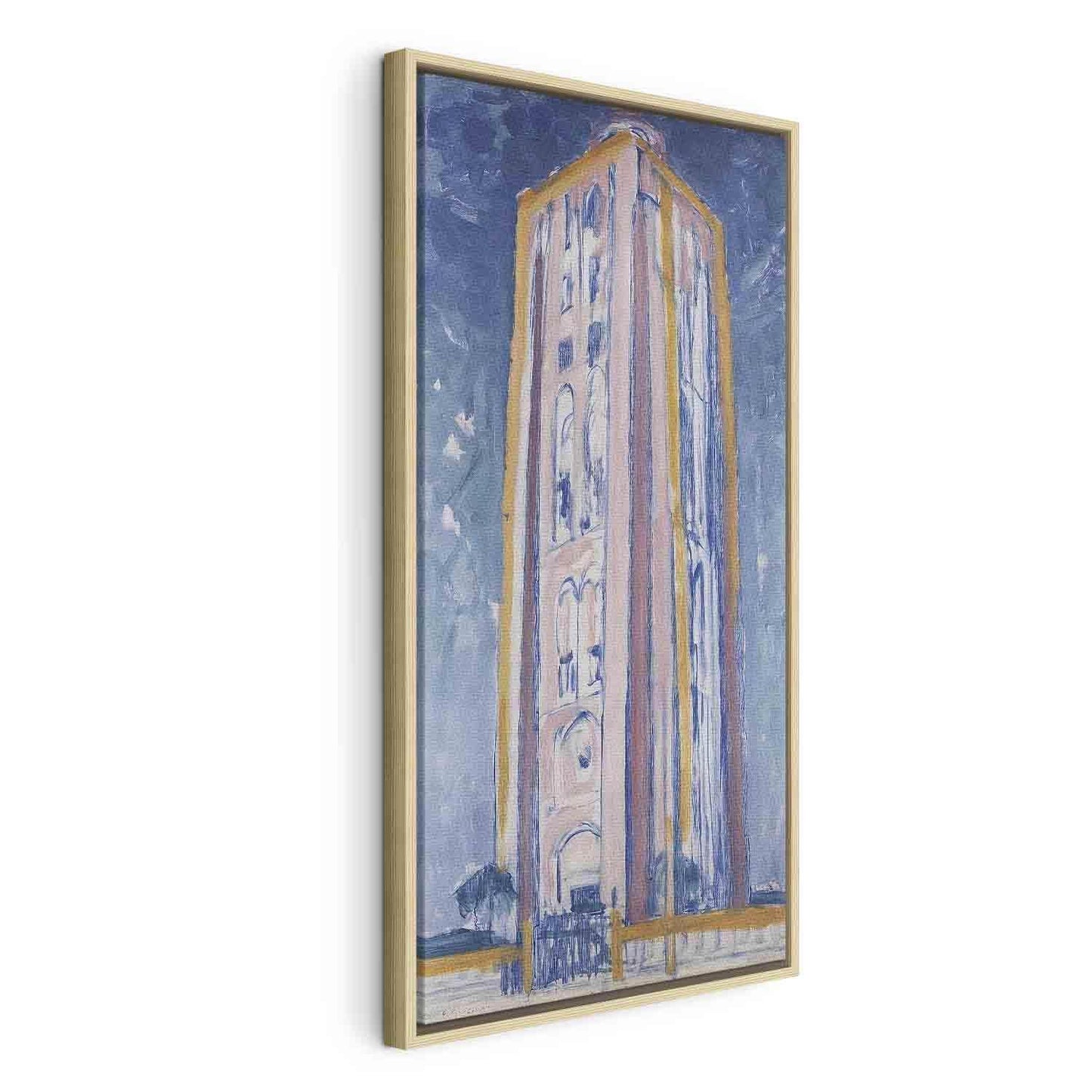 Leinwandbild - Piet Mondrian – Lighthouse near Westkapelle