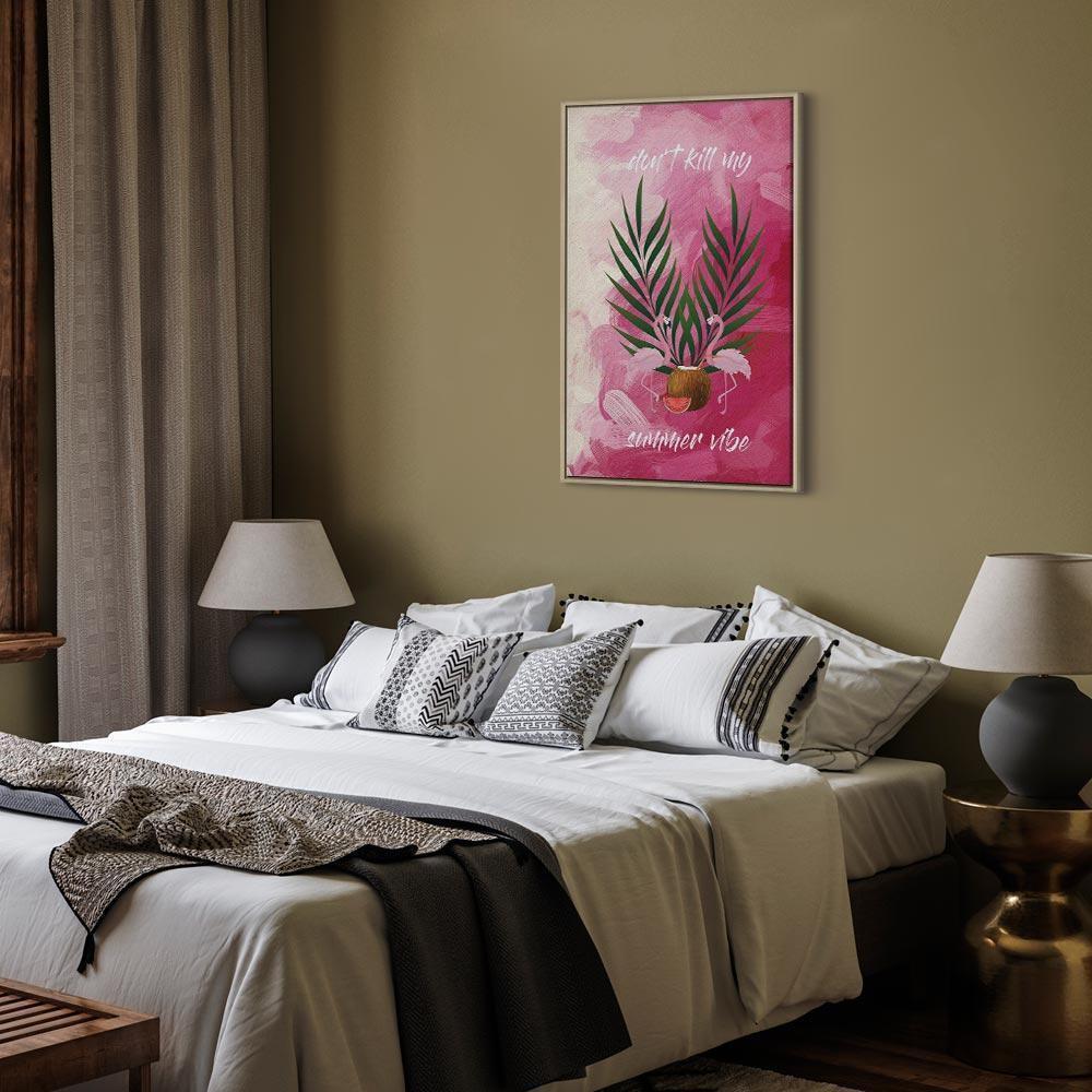 Leinwandbild - Don't Kill My Summer Vibe (1 Part) Vertical