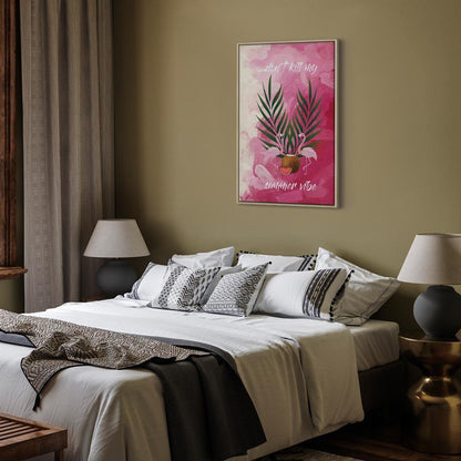 Leinwandbild - Don't Kill My Summer Vibe (1 Part) Vertical