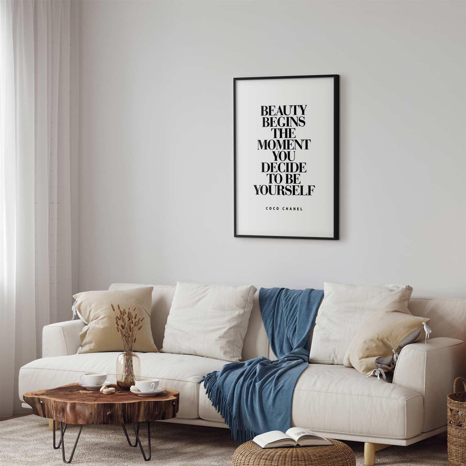 Poster - Coco Chanel Artgeist