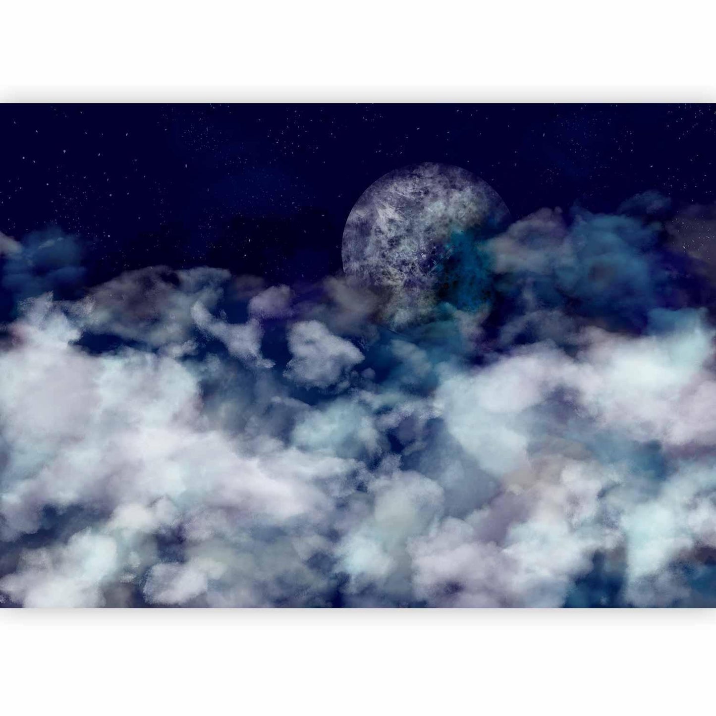 Fototapete - Journey to the Moon