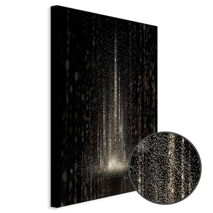 Leinwandbild - Snowstorm (1 Part) Vertical