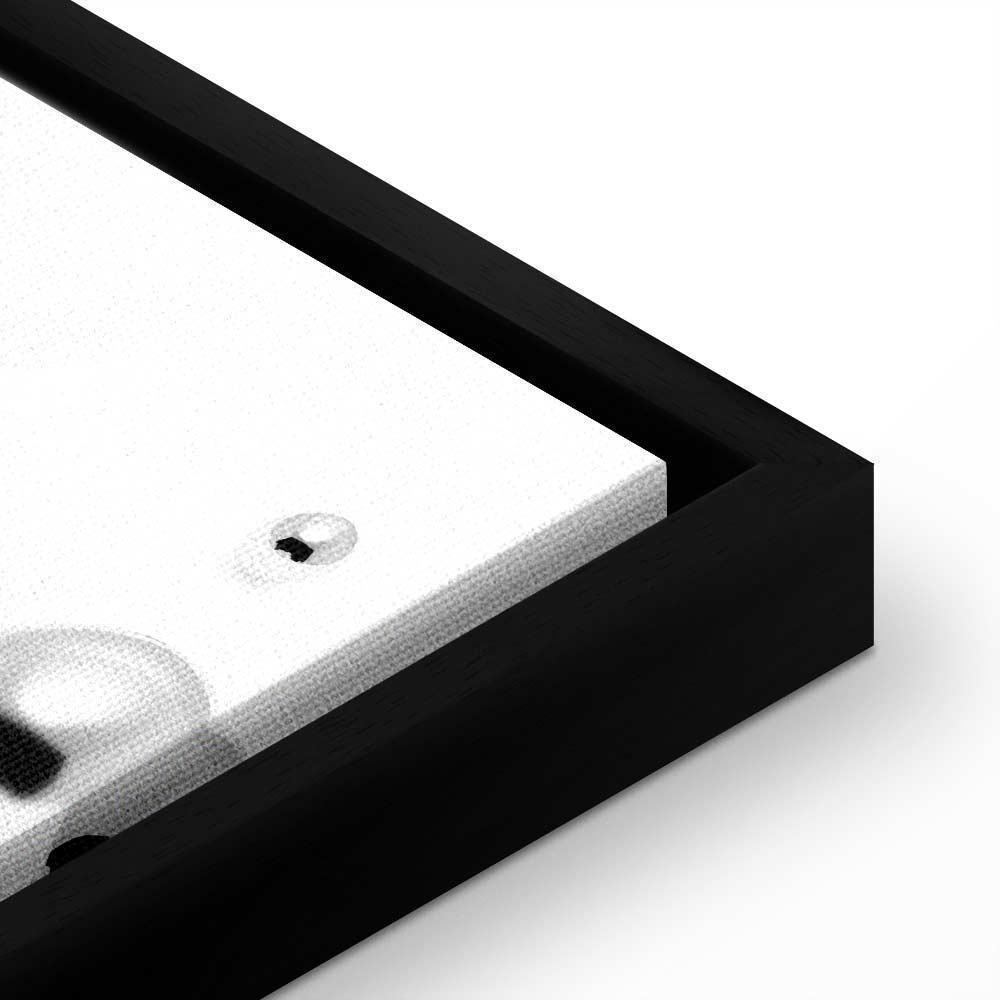 Leinwandbild - Enchanted in the Frost (1 Part) Vertical