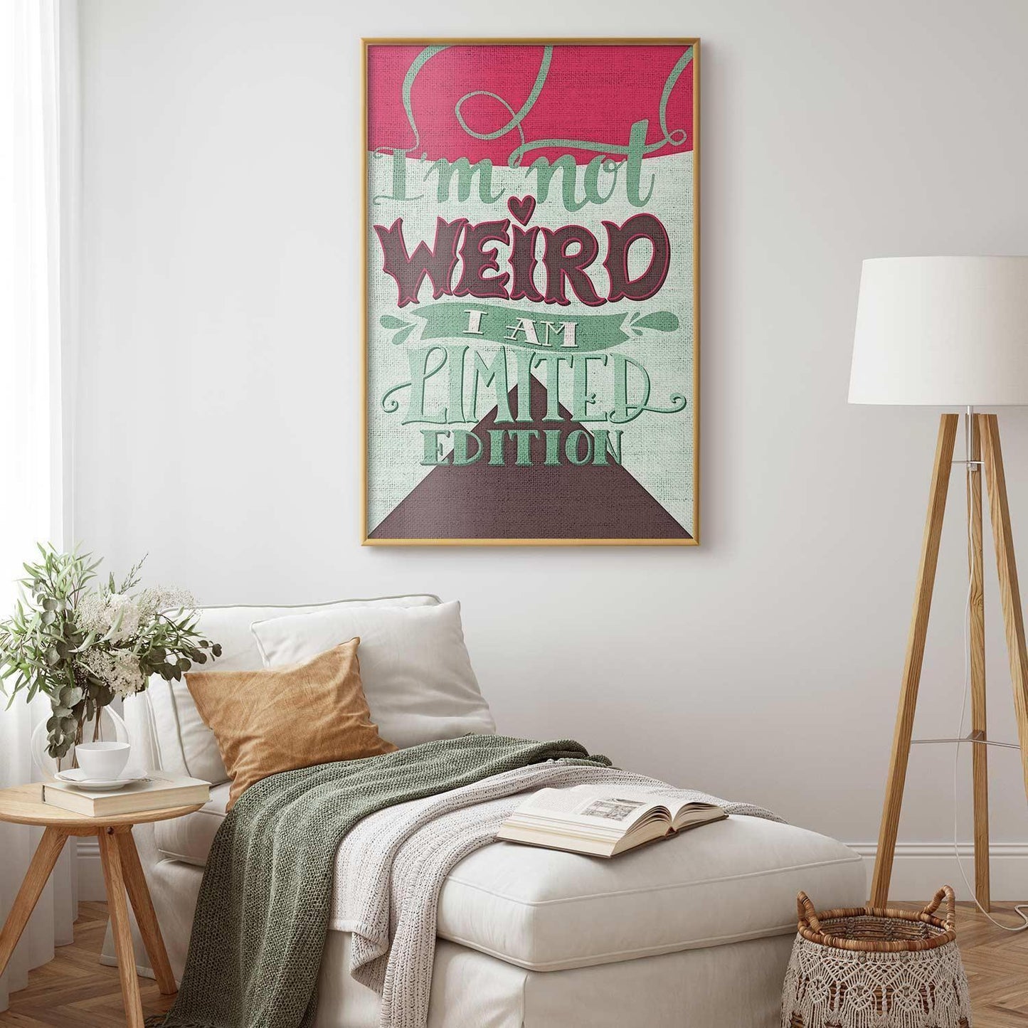 Poster - I'm Not Weird Artgeist