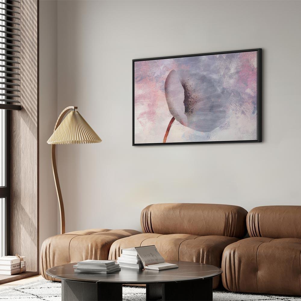 Leinwandbild - Windy Flower (1 Part) Wide