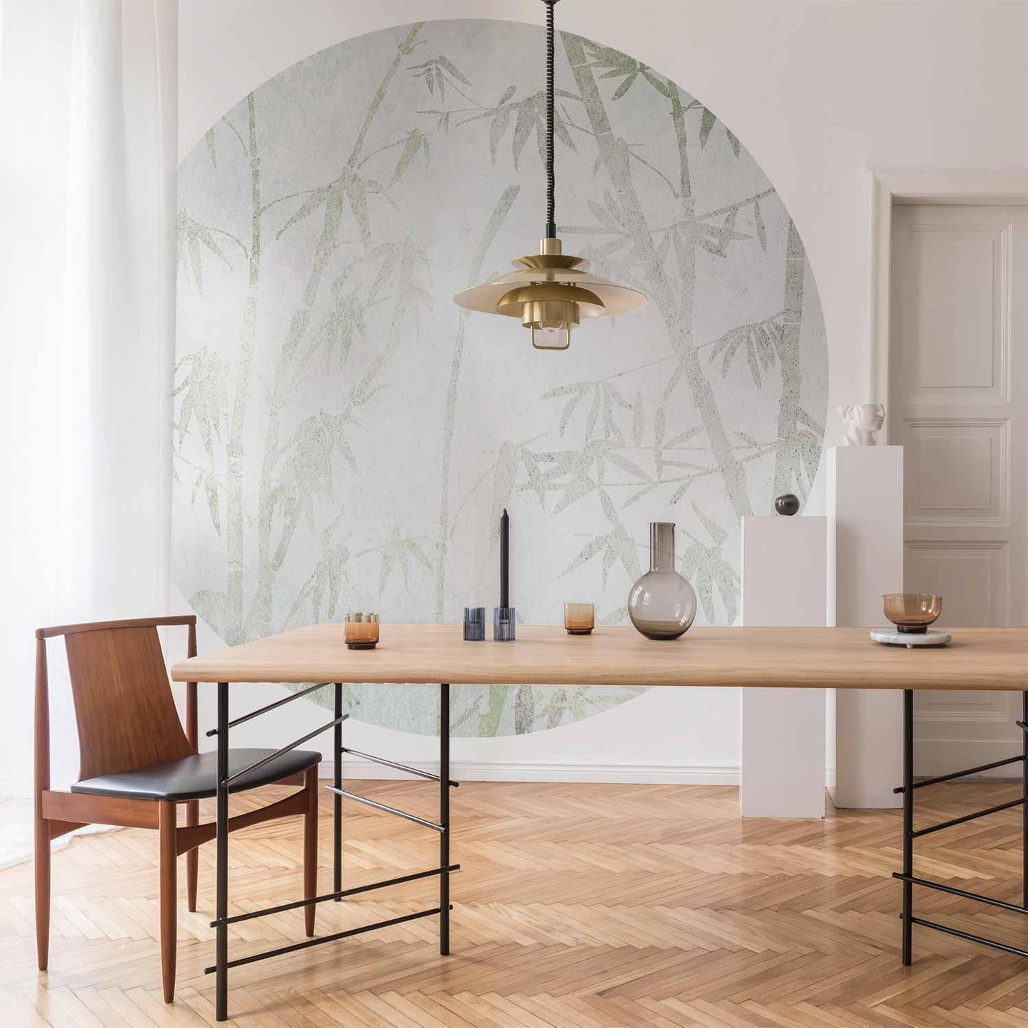 Runde Fototapete - Jungle in Asia