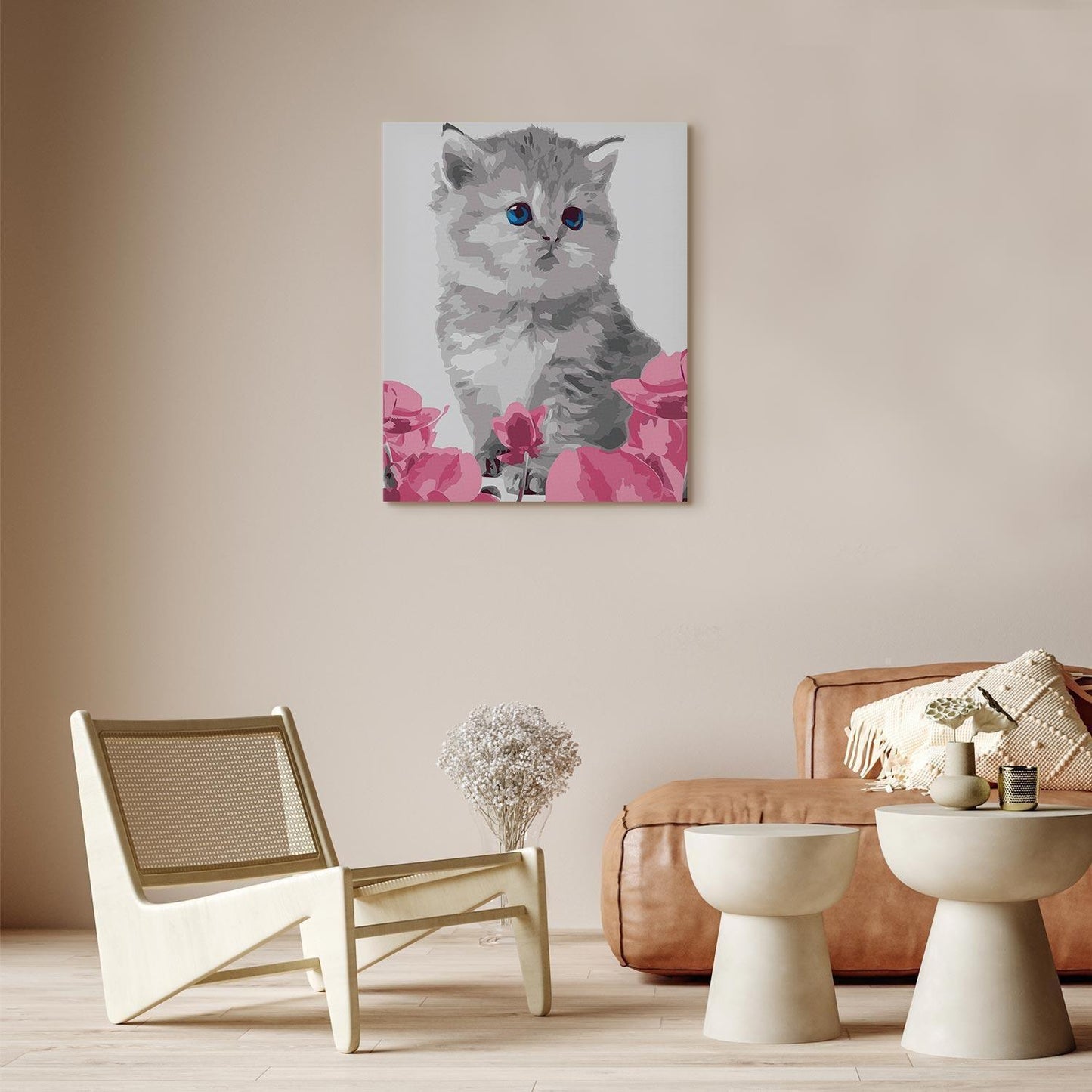 Malen nach Zahlen - Kitty Cat