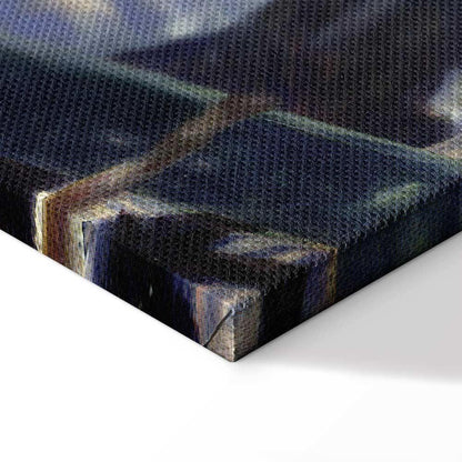 Leinwandbild - Pierre-Auguste Renoir – Le Moulin de la Galette, detail of the dancers