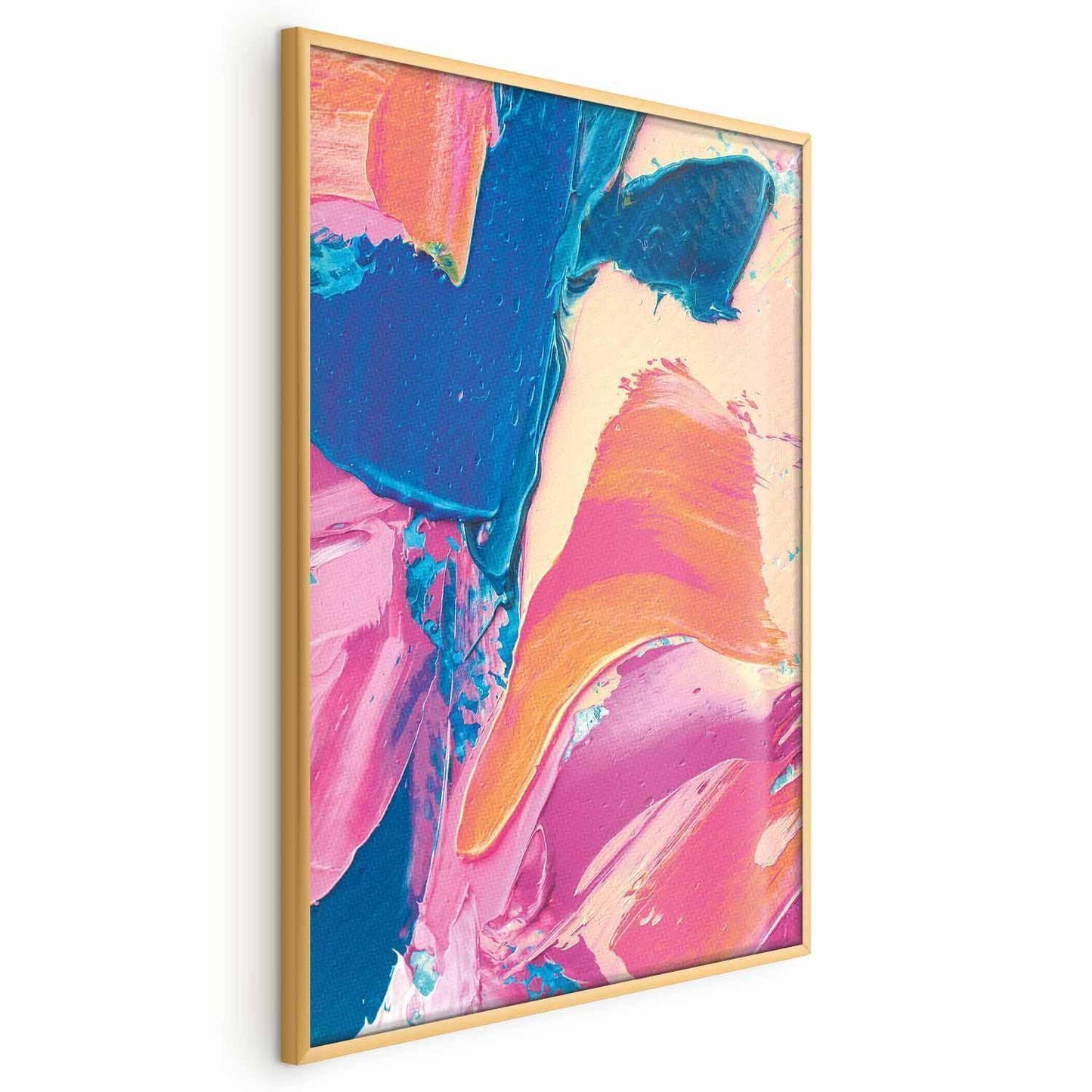 Poster - Colorful Expression - strong contrasts in an energetic composition