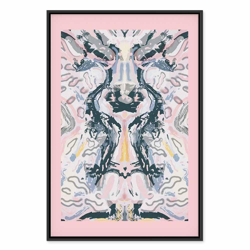 Leinwandbild - Rorschacha Mantra (1 Part) Vertical