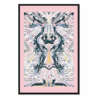 Leinwandbild - Rorschacha Mantra (1 Part) Vertical