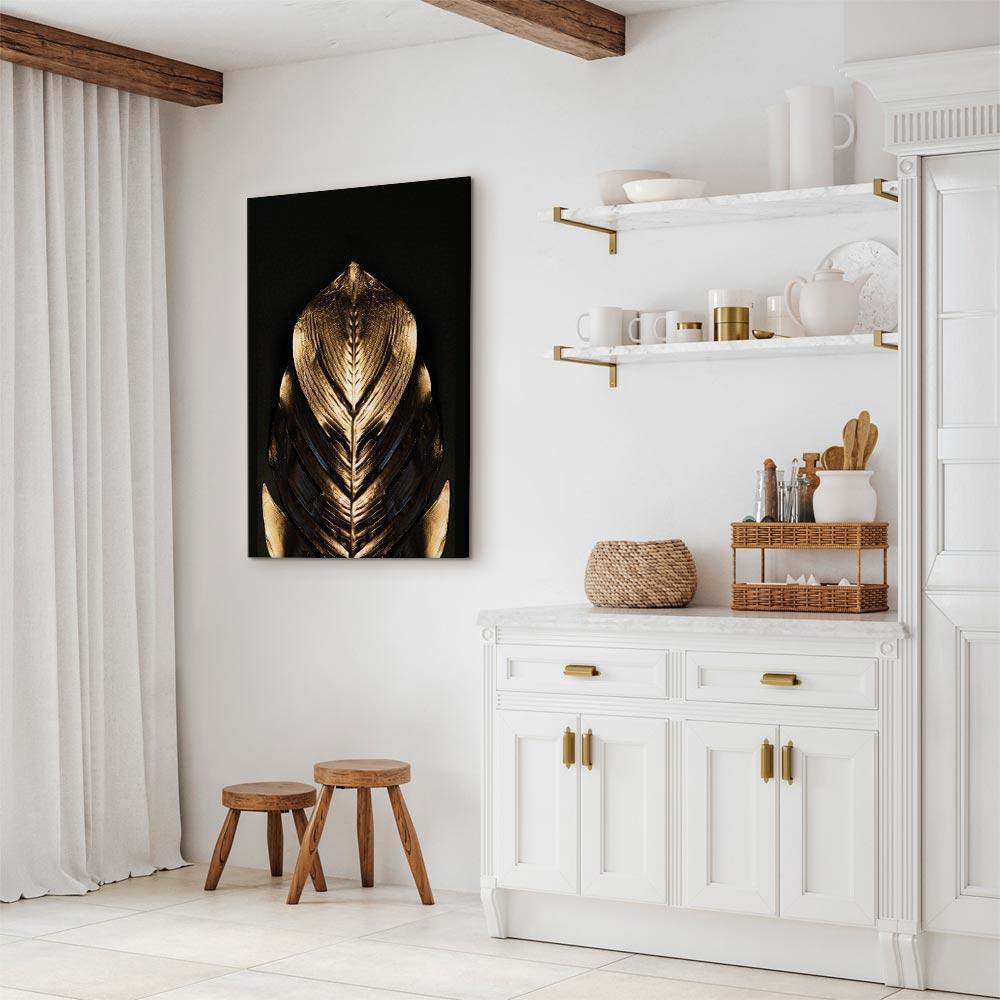 Leinwandbild - Pharaoh's Gold (1 Part) Vertical