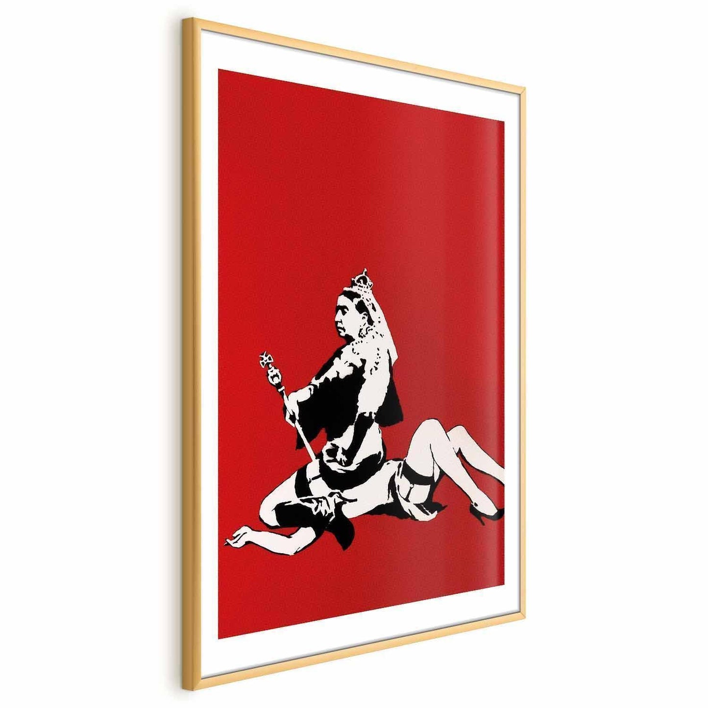 Poster - Banksy: Queen Victoria Artgeist