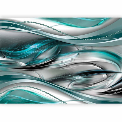 Fototapete - Tunnels (Green)