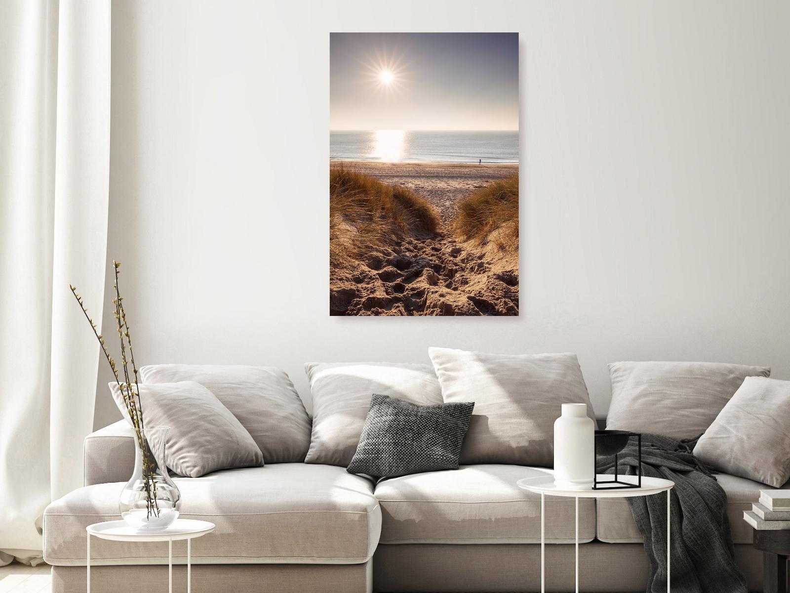 Leinwandbild - Honey Memory (1 Part) Vertical Artgeist