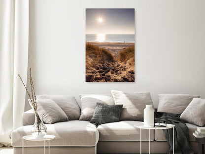 Leinwandbild - Honey Memory (1 Part) Vertical Artgeist