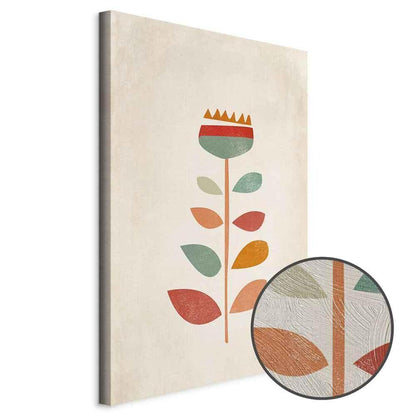 Leinwandbild - Queen of Flowers (1 Part) Vertical