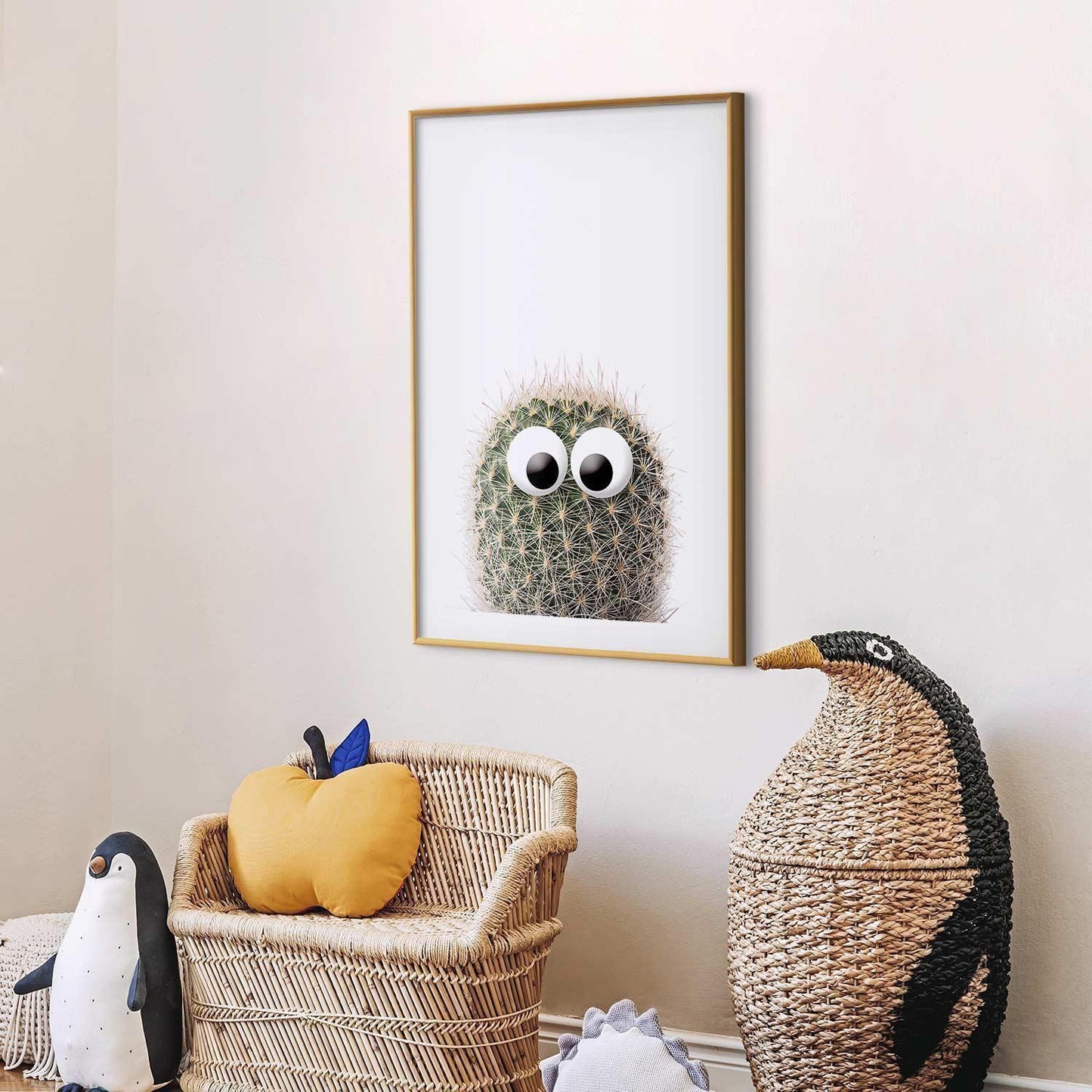 Poster - Cactus with Eyes Artgeist