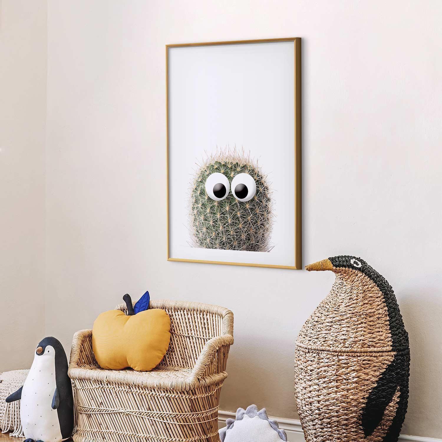 Poster - Cactus with Eyes Artgeist