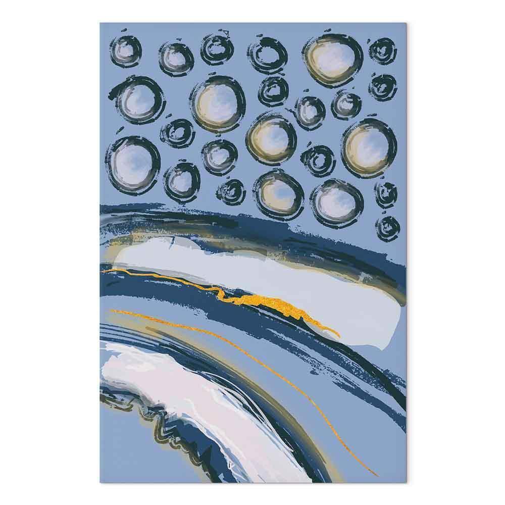 Leinwandbild - Rhythmic Auroras (1 Part) Vertical