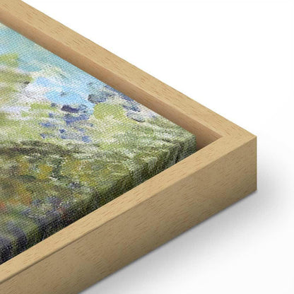 Leinwandbild - Claude Monet – Coin de jardin à Montgeron