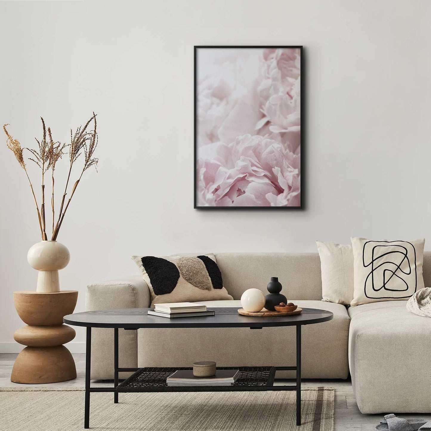 Poster - Fluffy Peonies