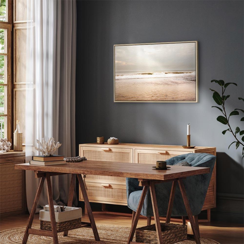 Leinwandbild - Sea After Storm (1 Part) Wide